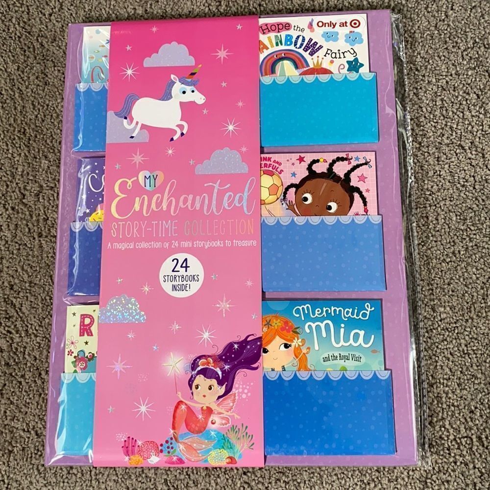 Kids Books - My Enchanted Story-Time Collection 24 Mini Storybooks NWT
